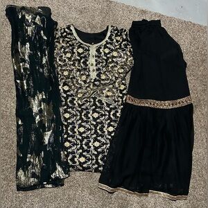 Pakistani Kameez & Sharara